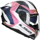Integraalhelm LS2 Challenger II Flaman FF817 paars / roze