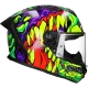 Integraalhelm LS2 Rapid III Lycant FF820 paars / groen