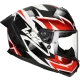 Integraalhelm LS2 Rapid III Xtrem FF820 wit / zwart / rood