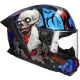 Integraalhelm LS2 Rapid III Zombie FF820 zwart / rood / blauw