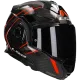Flip-backhelm LS2 Advant X Carbon Future II FF901 rood