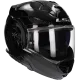 Flip-backhelm LS2 Advant X Solid FF901 zwart