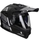 Adventurehelm LS2 Pioneer II Hill MX702 matzwart / wit