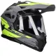 Adventurehelm LS2 Pioneer II Namib MX702 mat grijs / geel