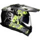 Adventurehelm LS2 Pioneer II Rangi MX702 fluor geel