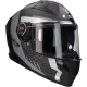 Integraalhelm LS2 Vector II Carbon Grid FF811 matzwart / grijs
