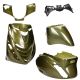 Kappenset SP look Piaggio Zip 2000→50cc 2/4-takt olijfgroen