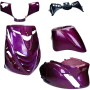 Kappenset SP look Piaggio Zip 2000→50cc 2/4-takt custom candy roze Mezoly 5-delig