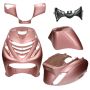 Kappenset SP look Piaggio Zip rose gold 5-delig