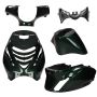 Kappenset SP look Piaggio Zip 2000→50cc 2/4-takt Jaguar groen 5-delig