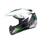 Kinder crosshelm MT Steel zwart/groen
