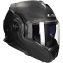 Flip-backhelm LS2 Advant X FF901 matzwart met Cardo intercom 4X