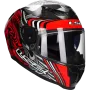 Integraalhelm LS2 Dragon Carbon Enthum FF807 rood