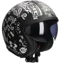 Jethelm LS2 Spitfire II Tribal OF599 matzwart