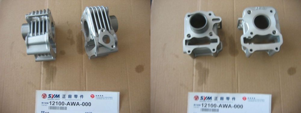 Cilinder SYM new engine type (XS1P37QMA) 4-takt 50cc 37mm SYM Euro