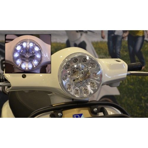 Koplamp LED + dagverlichting Vespa Lx DMP