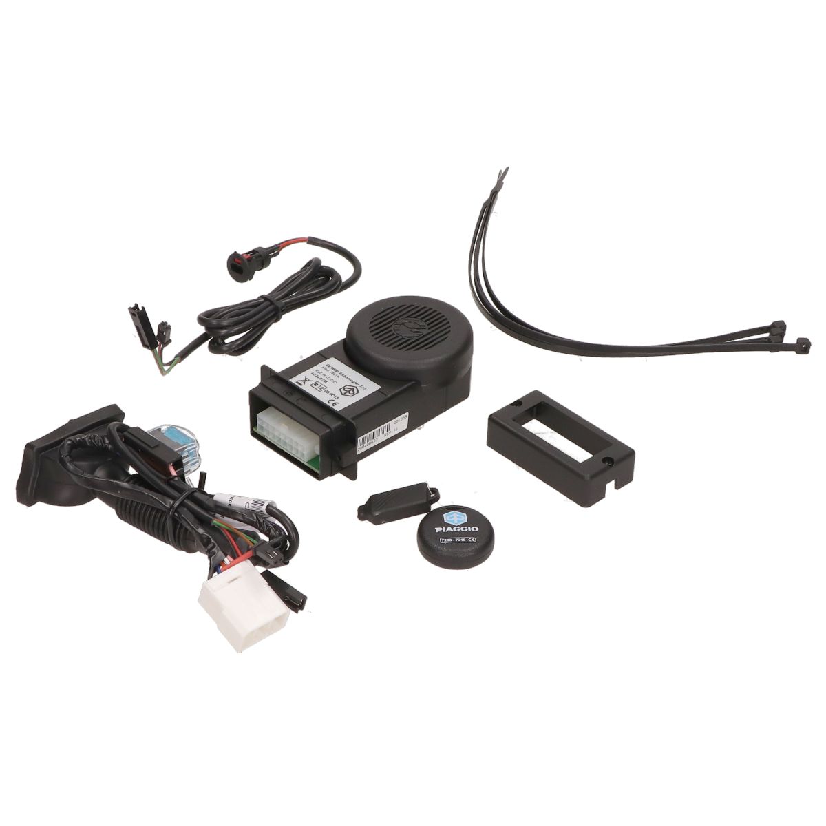 Alarmset E-power + kabel Vespa Gts250/ Piaggio  Mp3-250/Mp3-400/X9-250/x9-500 origineel 602687m