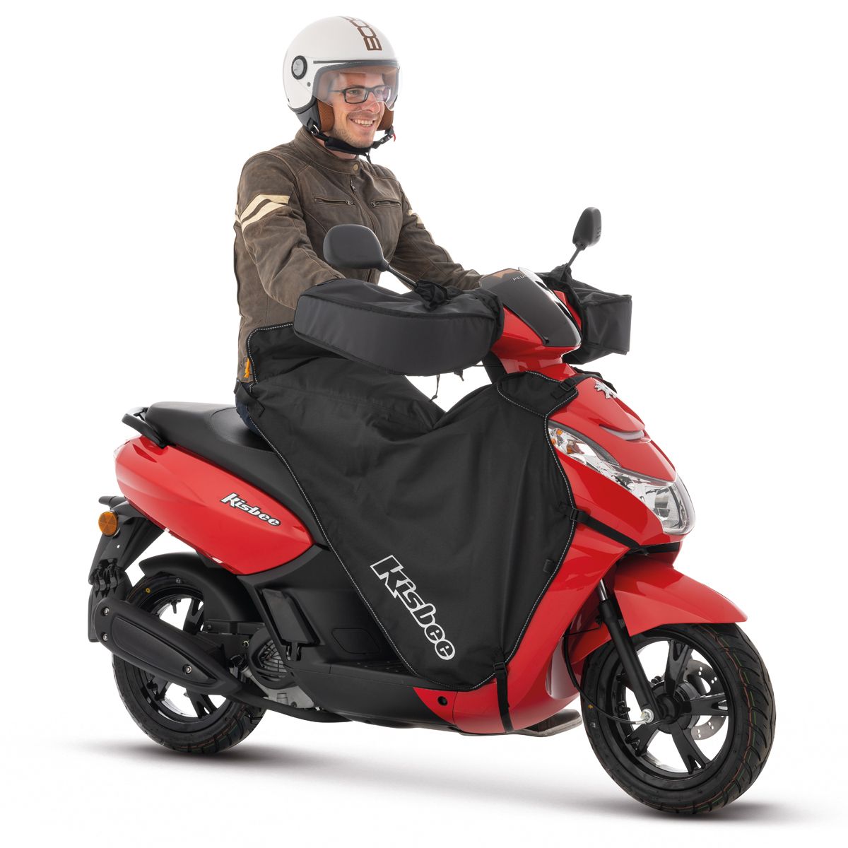 Beenkleed + handmoffen origineel Peugeot Kisbee A07002 / A09018