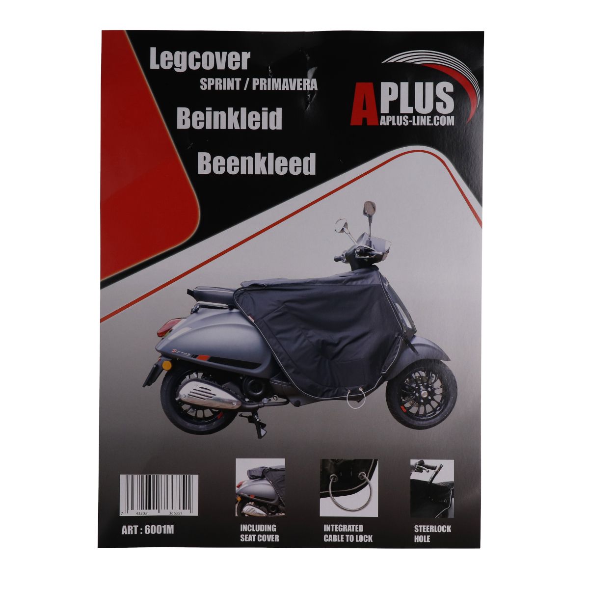 Beenkleed Vespa Primavera / Sprint A-plus
