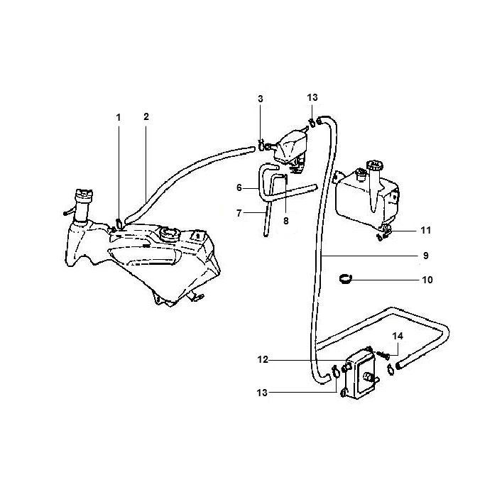 Original Fuel Pump (vacuum) MIKUNI Gilera Runner