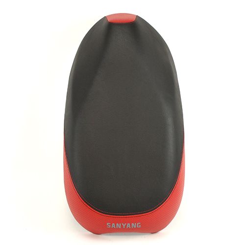 Buddyseat zwart/rood Sym Mio origineel