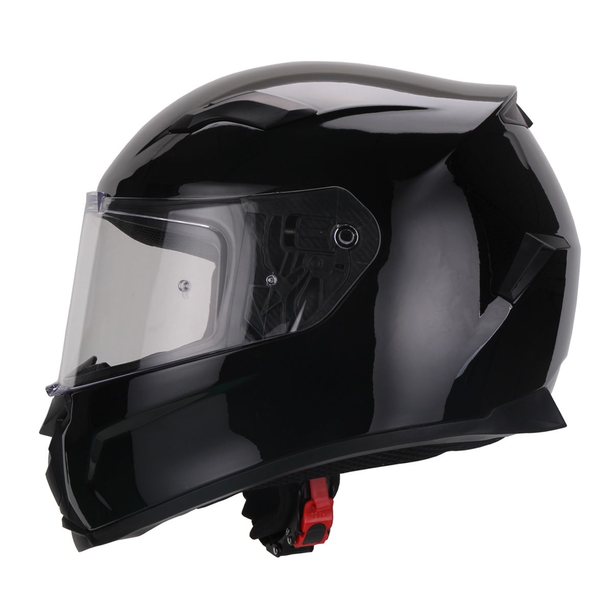 Favoto motorhelm integraalhelm voor volwassenen integraalhelm bromfietshelm voor heren dames ademend ECE-gecertificeerd S (55-56cm) zwart