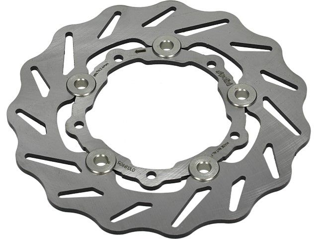 Remschijf -Polini wave zwevend diameter 200x97x4mm voorzijde Zip