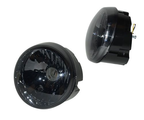 Koplamp Vespa Lx smoke DMP