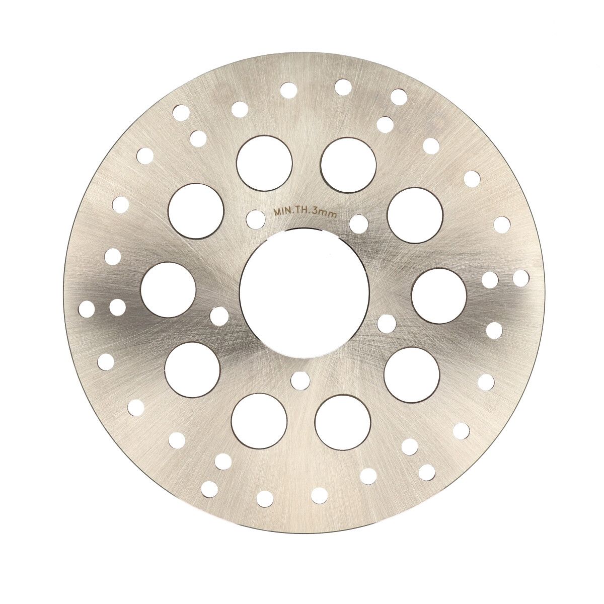 Remschijf diameter 22cm voorzijde Zundapp KS50 RVS Z530-15.109