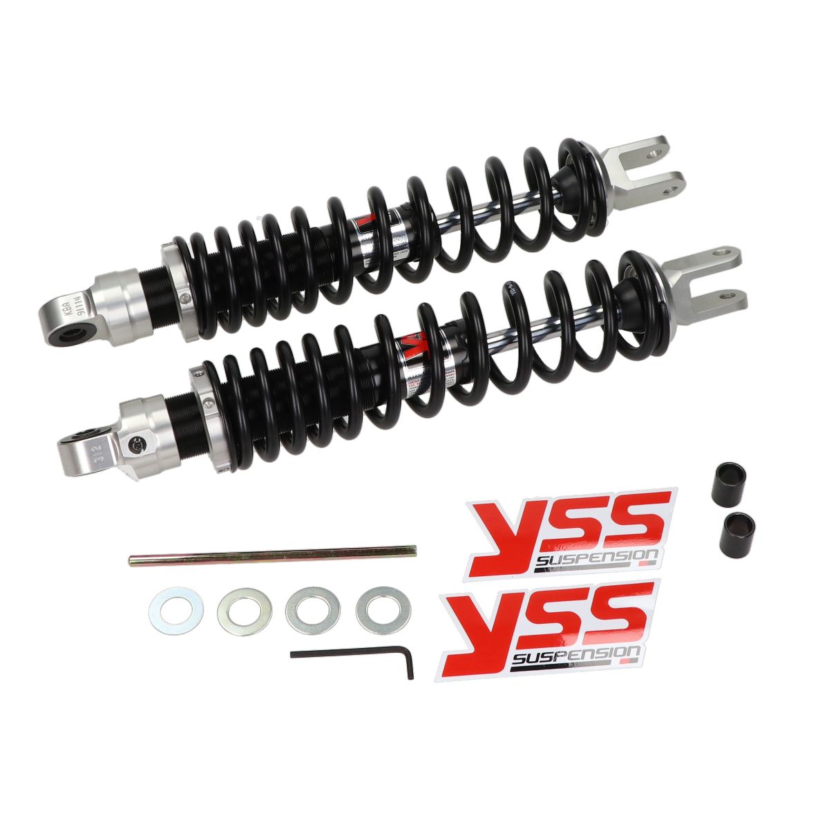 Rusteloosheid ondeugd Rechtmatig Schokbreker set burgman 650 370mm YSS