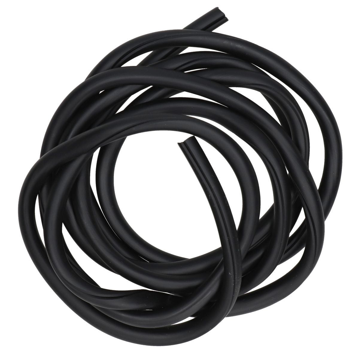 Induceren Voorspellen Grand Sierstrip windscherm rubber zwart universeel 2m