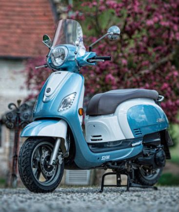 Windscherm laag + bevestigingsset Sym Fiddle 3 origineel