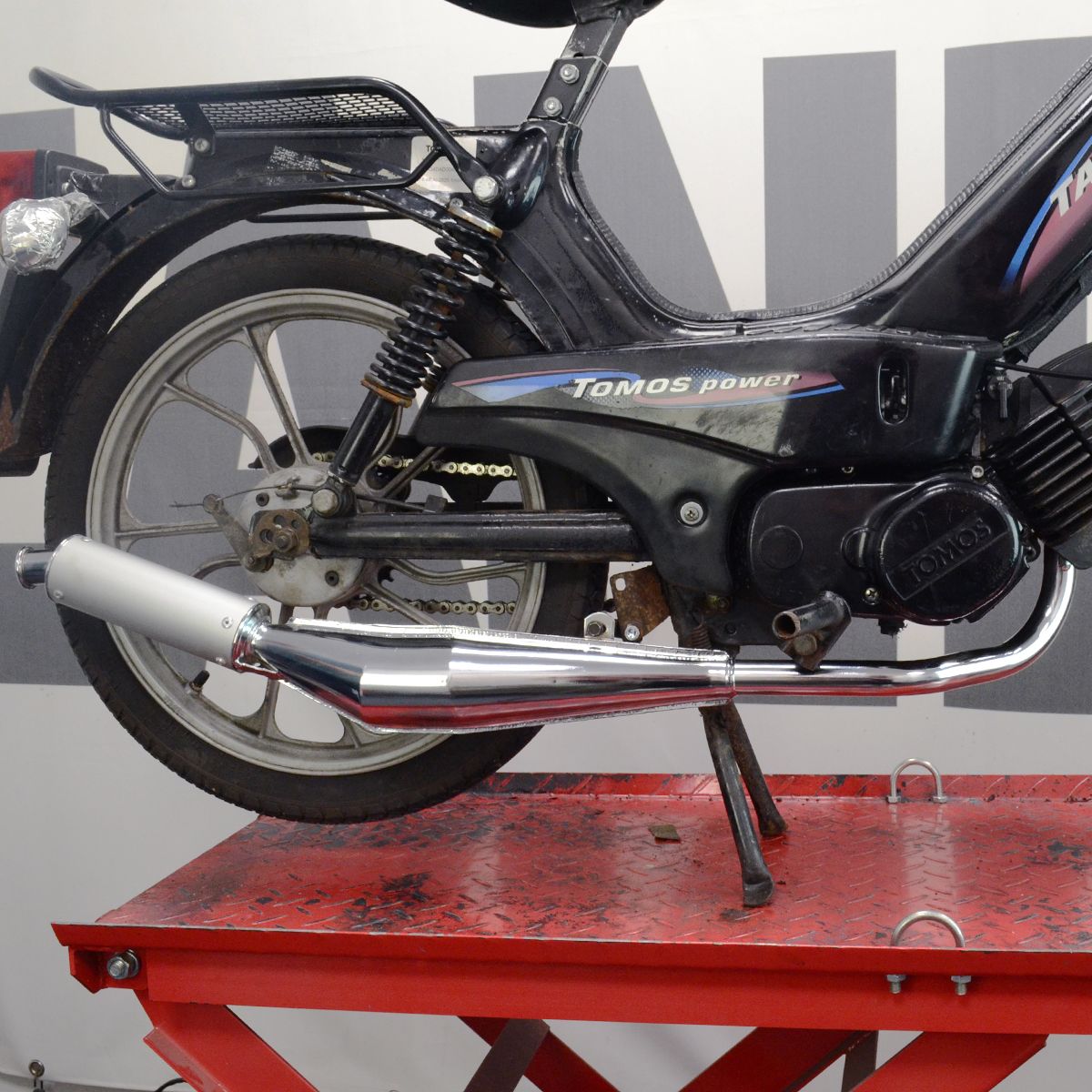 Uitlaat Tomos A35 Proma Grandprix chroom