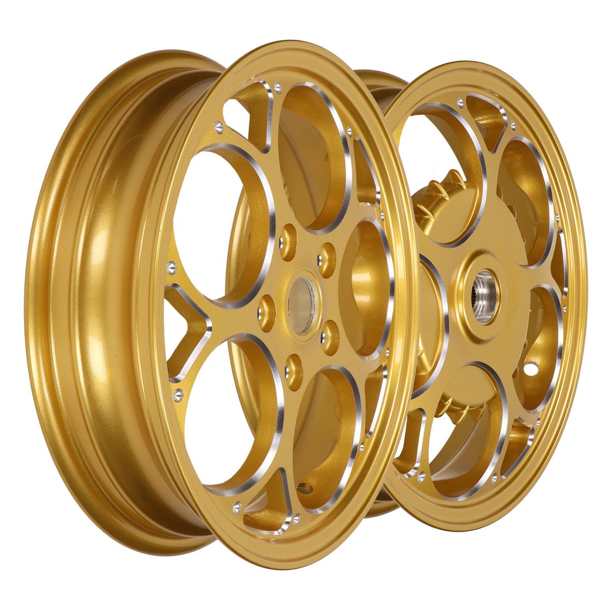 Velgenset passend op Vespa Primavera / Sprint gold edition